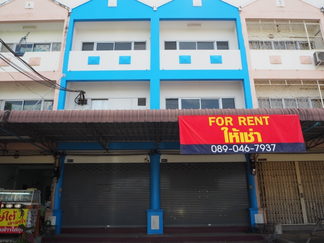 อาคารพาณิชย์ ถ.แม่โจ้ ให้เช่า/ Shop House Chian Mai-Mae Jo for rent